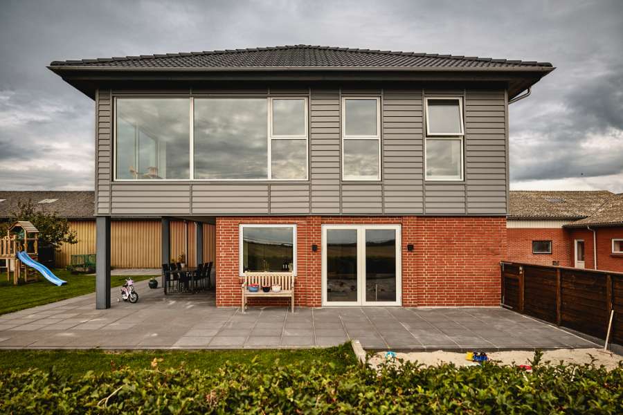 Old agricultural property gains new life with high-quality façade panels, Aalborgvej 214, 7742 Vesløs, Denmark